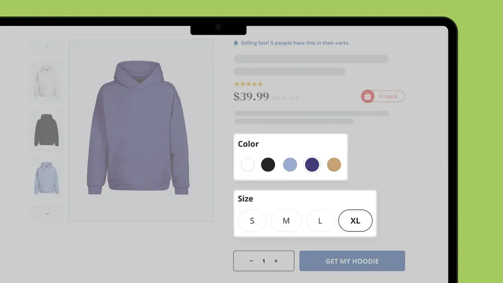 Shopify limits 3 options per product