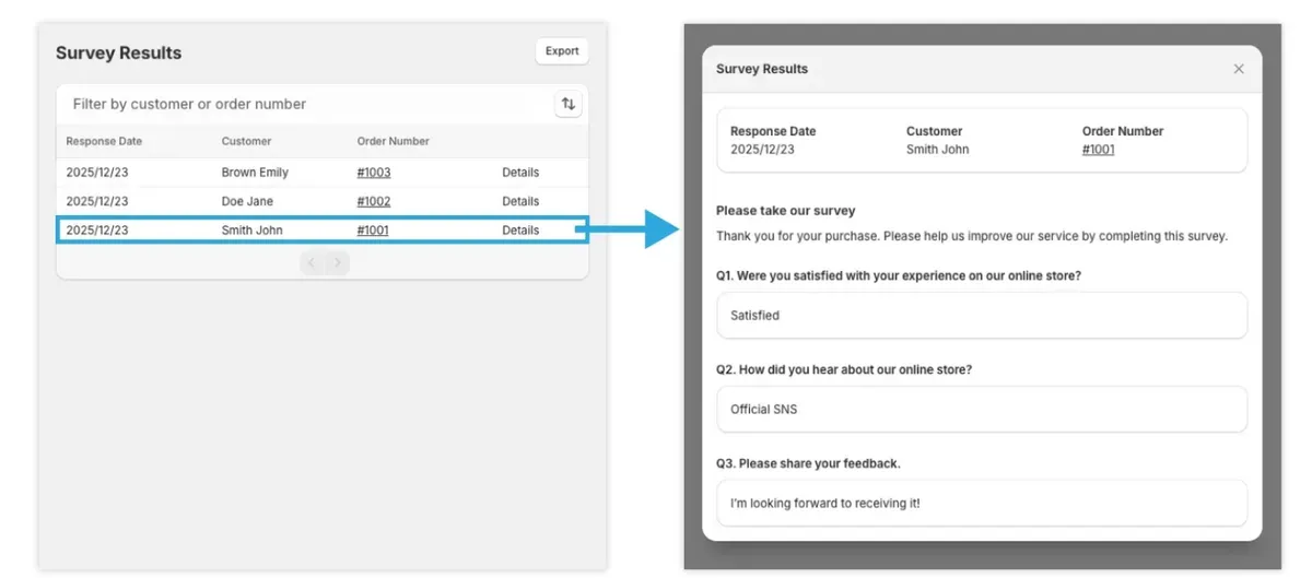 Tips to analyze customer survey responses on Shopify