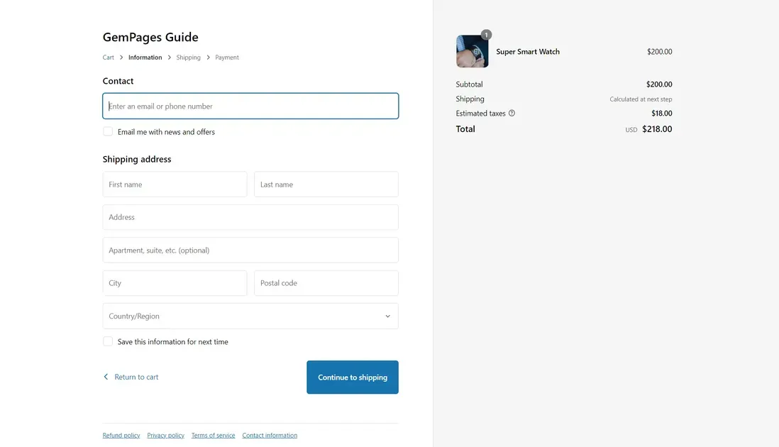 Checkout Customization & Extensibility