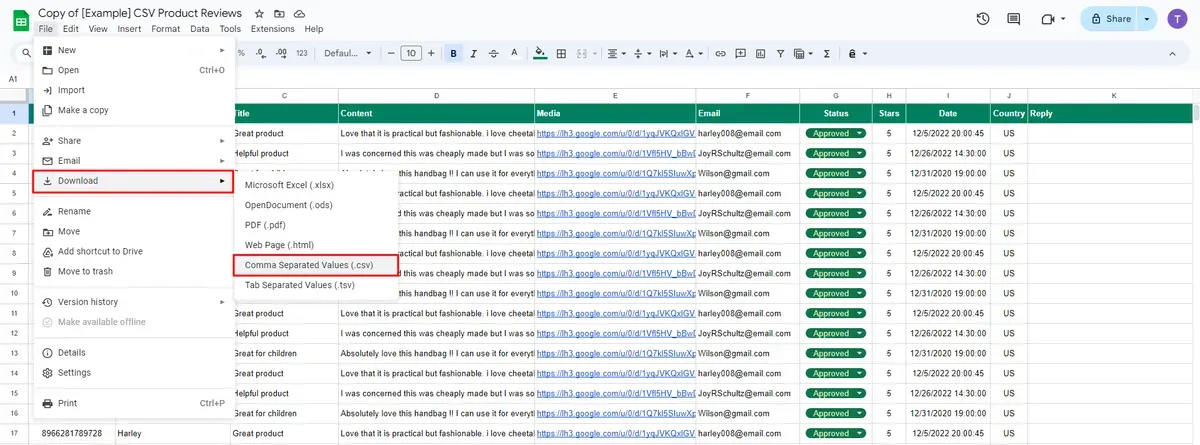 Save the file
