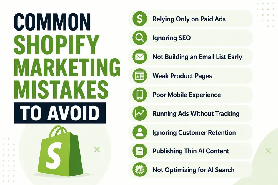9 common mistakes when choosing Shopify marketing plans