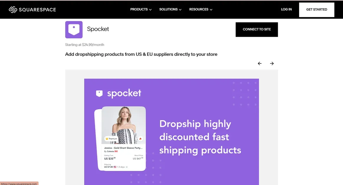 You can use Spocket to start adding dropshipping products on Shopify