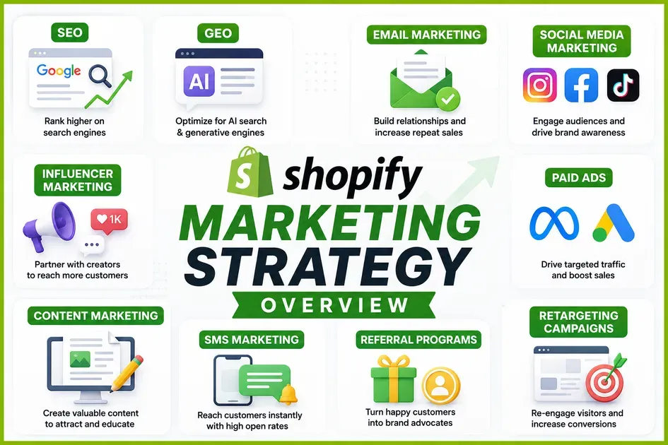 Top 10+ proven Shopify marketing strategies