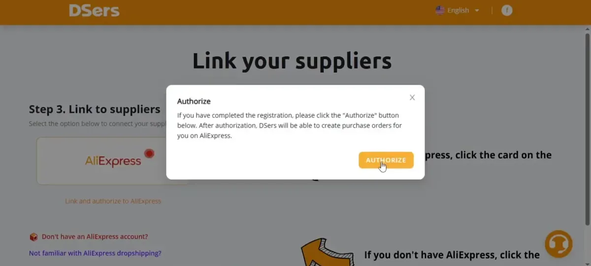 Click Authorize