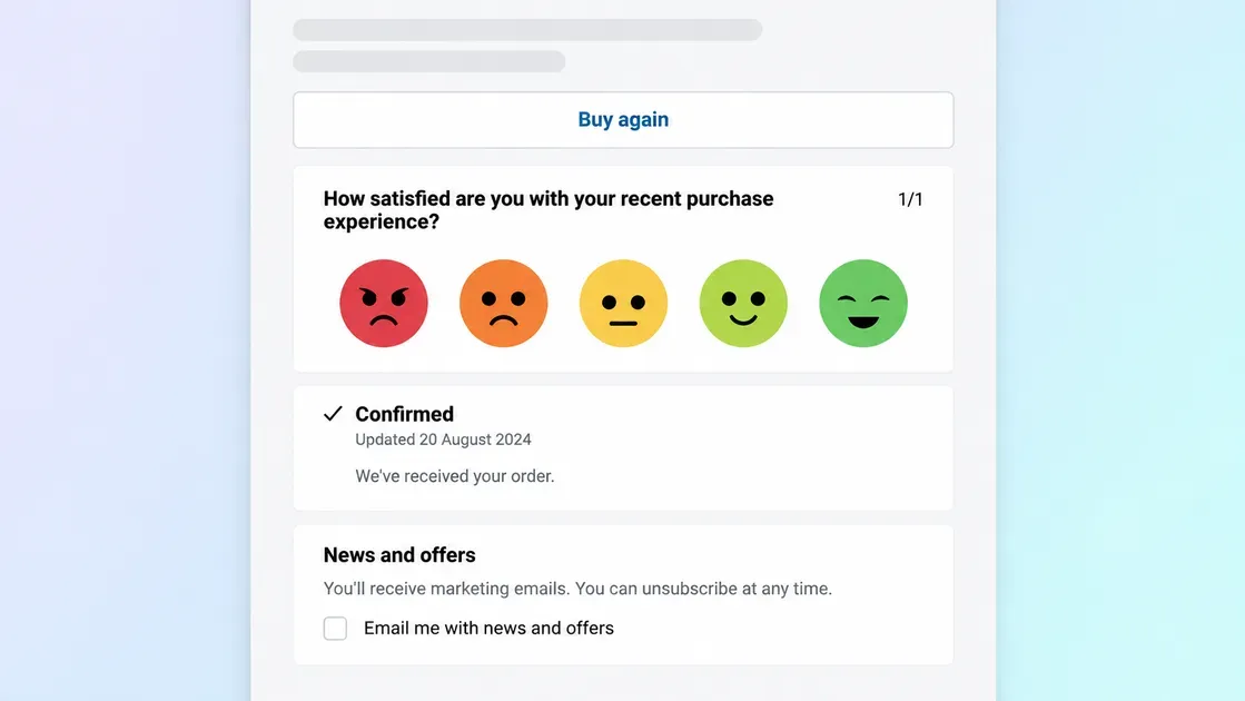 Send customer feedback surveys