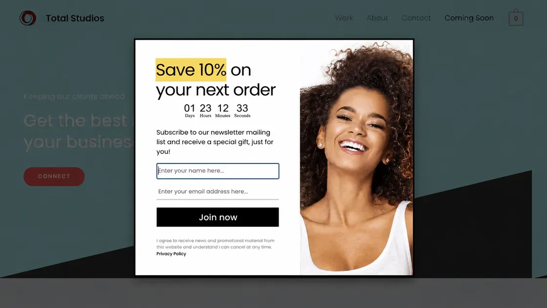 Reasons to add a newsletter pop up to your Shopify store