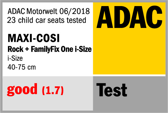 maxi cosi familyfix car fitting list