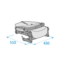 maxi cosi lara folded dimensions