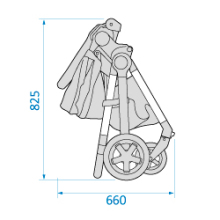 maxi cosi adorra dimensions