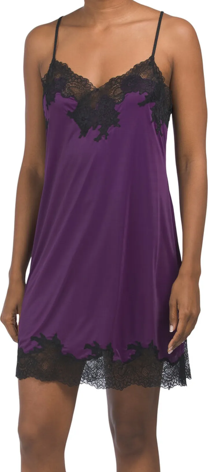 Enchant Lace Trim Chemise