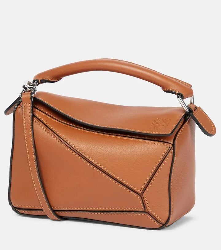 Puzzle Mini leather shoulder bag