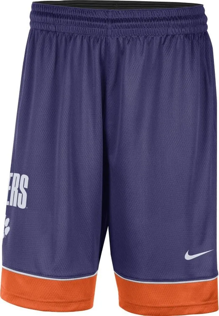 Nike Clemson Tigers Fast Break Shorts