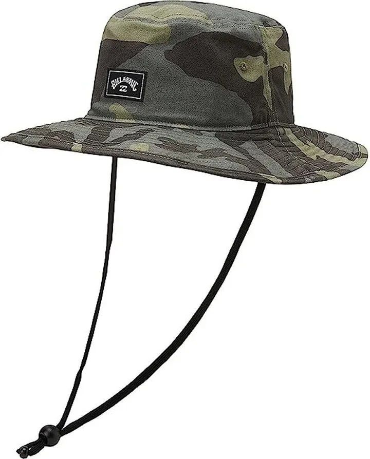 Billabong Men's Classic Safari Sun Protection Hat (Camo) Traditional Hats