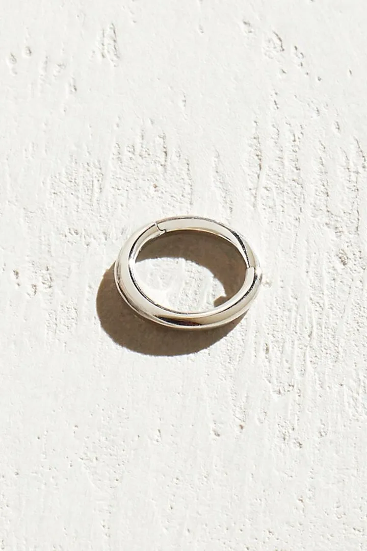6.5mm Solid Gold Clicker Hoops by Maria Tash at Free People