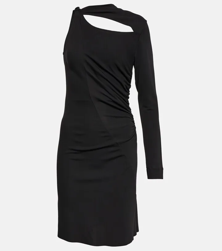 Asymmetrical cutout minidress