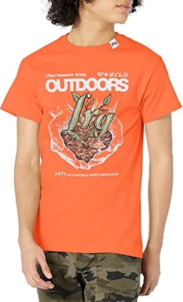 LRG Men's Landscape Tree Logo T-Shirt