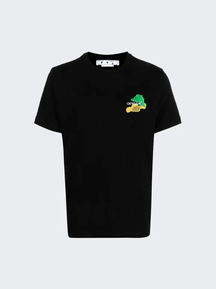 Brush Slim Fit Tee Black