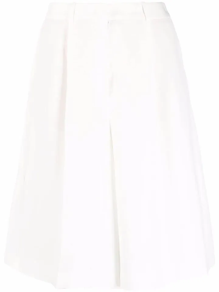 Knee-Length Tailored Shorts