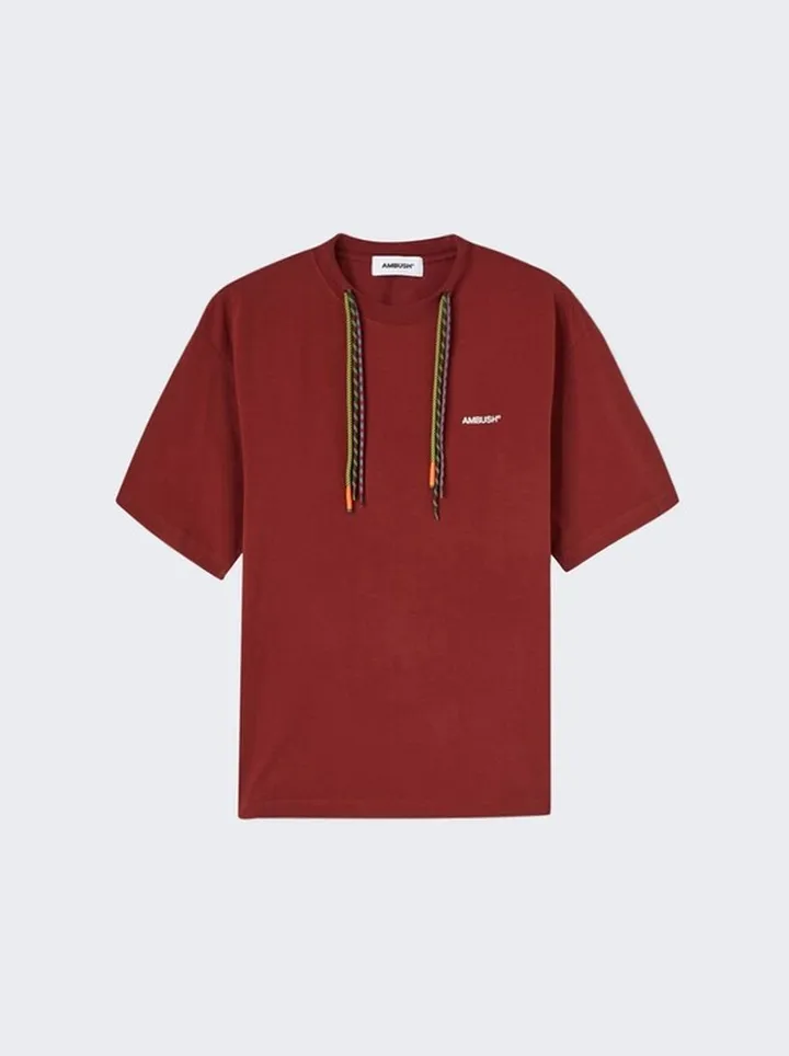 New Multicord T-shirt Burgundy
