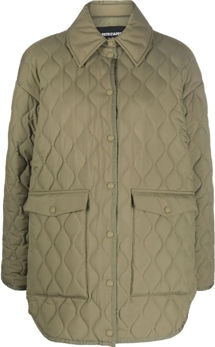 Quilted Press-Stud Jacket