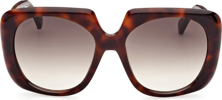 56mm Gradient Square Sunglasses