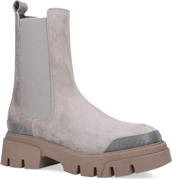 Brunello Cucinelli Leather Chelsea Boots
