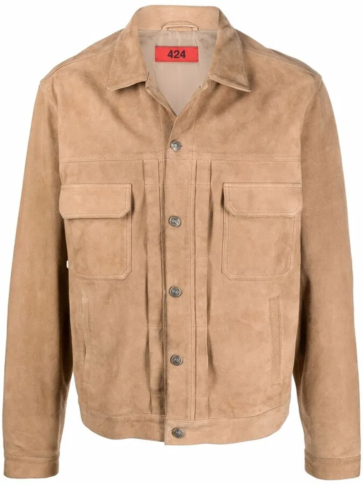 424- Suede Jacket