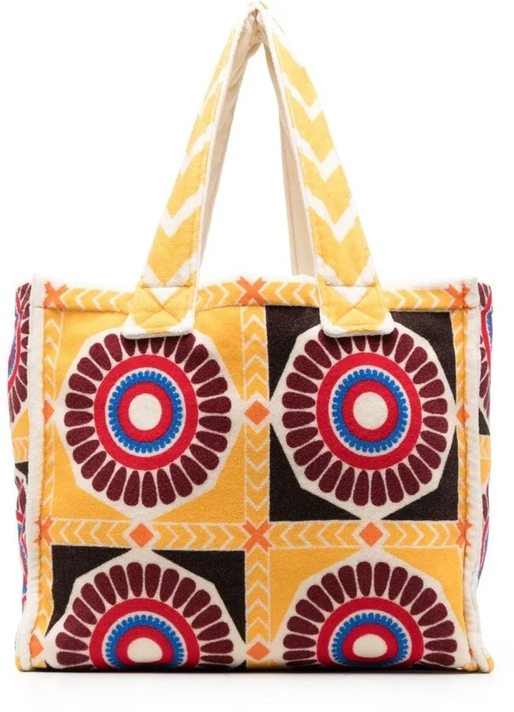 Geometric Shopper Tote