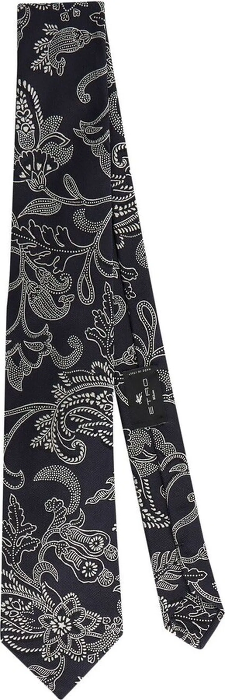 Paisley-Print Silk Tie