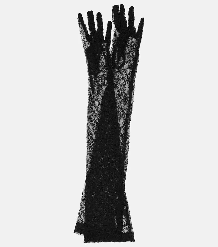 Long lace gloves