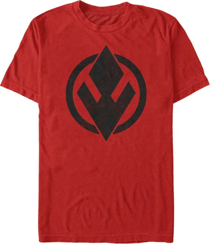 Star Wars Men's Rise Of Skywalker Sith Trooper Logo Short Sleeve T-Shirt