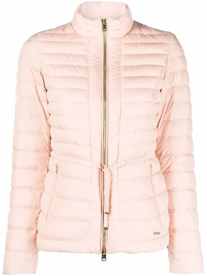 Tie-Waist Puffer Jacket