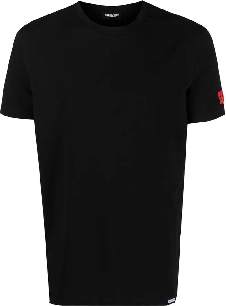 logo-patch detail T-shirt