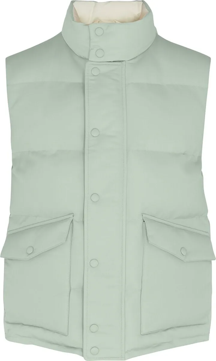 Alexander McQueen Graffiti Logo Quilted Shell Gilet