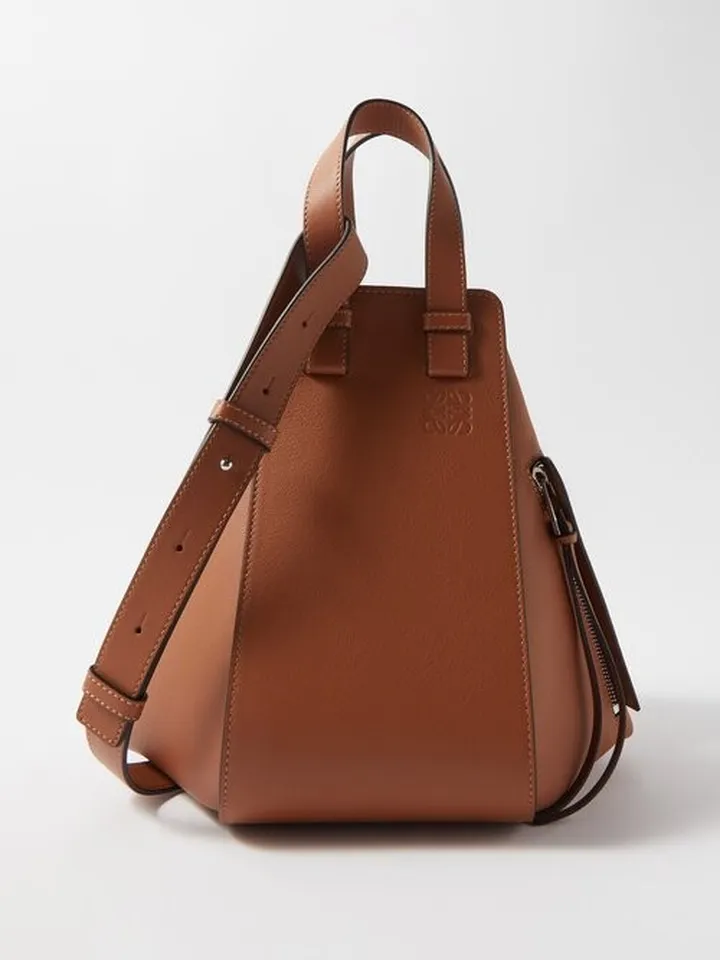 Hammock Small Leather Tote Bag