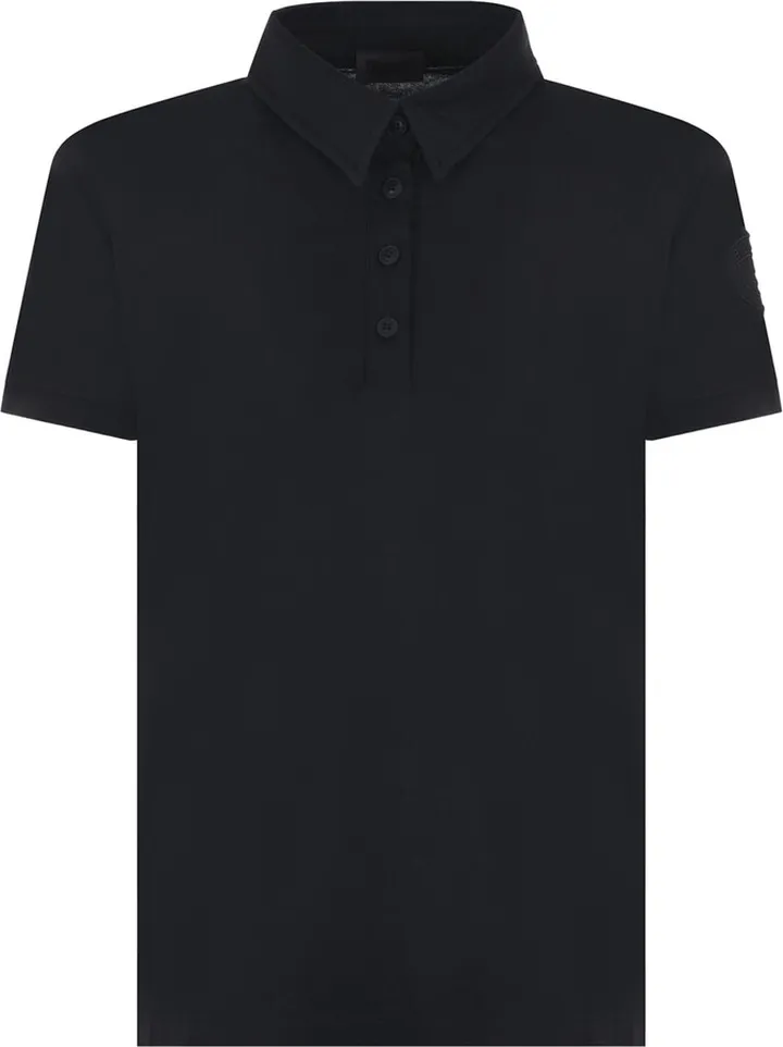 Polo Blauer In Misto Cotone E Modal
