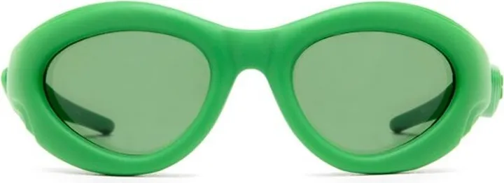 Bottega Veneta Eyewear Oval Frame Sunglasses