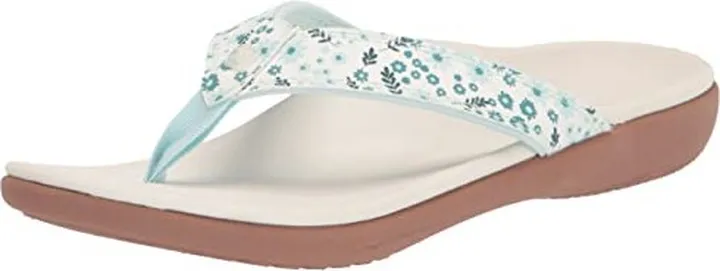 Spenco womens Yumi Nuevo Floral Flip Flop