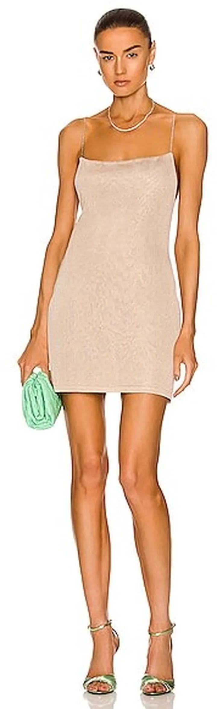 GAUGE81 Hira Dress in Beige