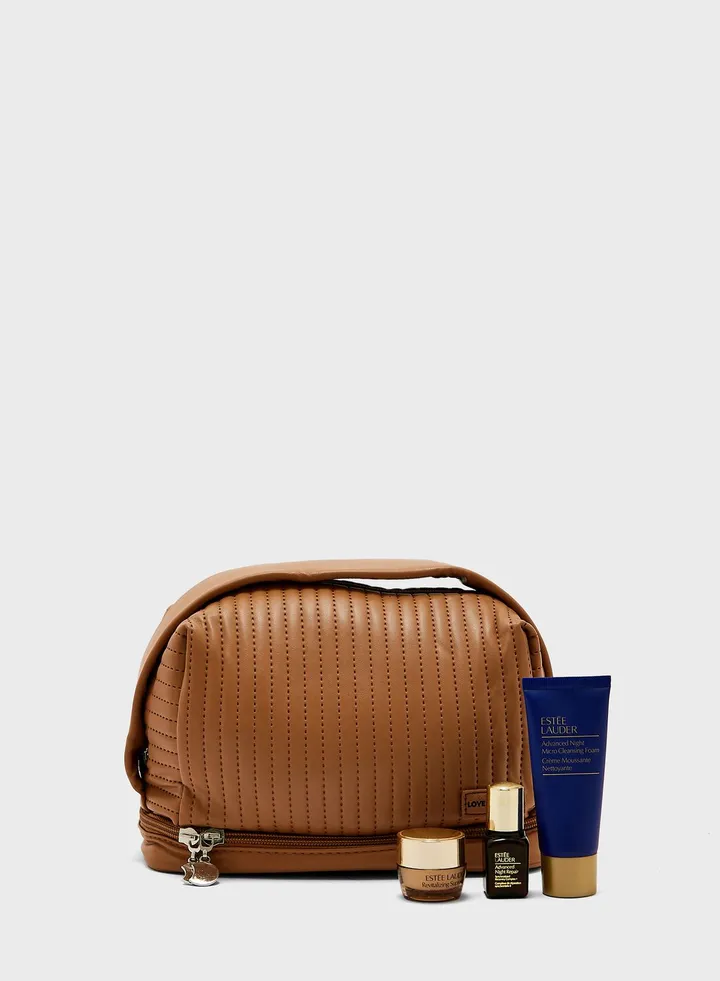 Half Moon Cosmetic Bag