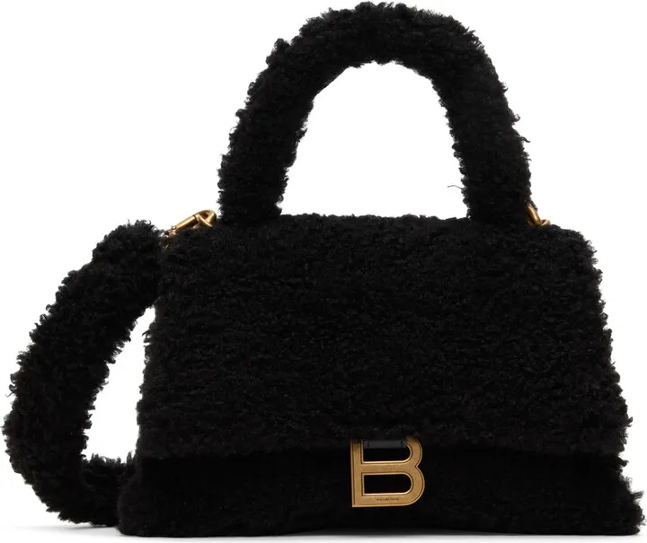 Balenciaga Black Small Hourglass Bag