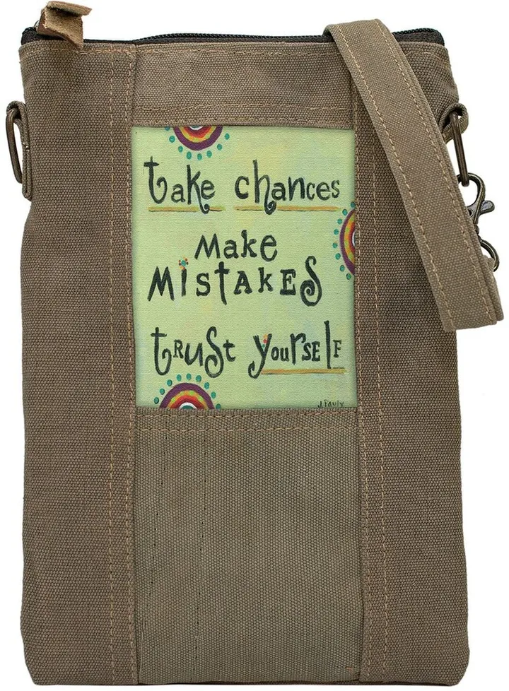 Take Chances Tent Crossbody Bag