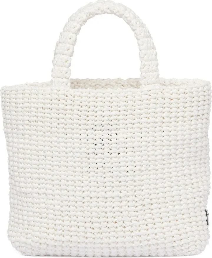 Small Raffia Tote Bag