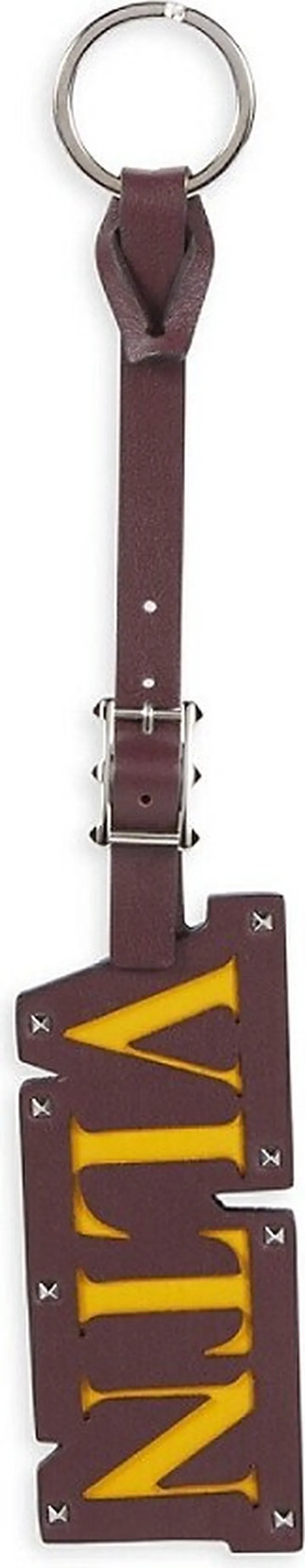 Logo Leather Charm