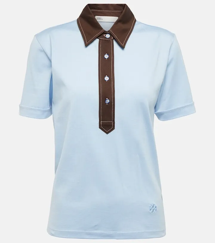 Cotton pique polo shirt