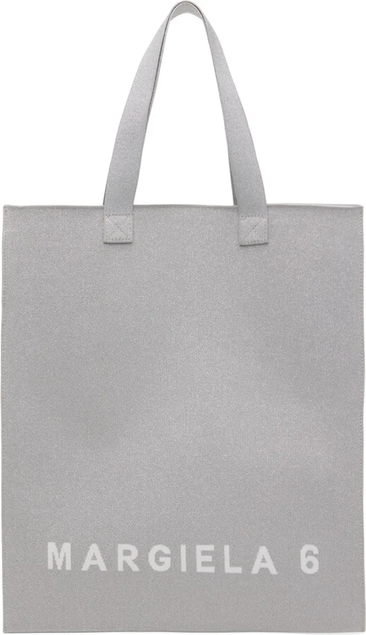 MM6 Maison Margiela Silver Logo Tote