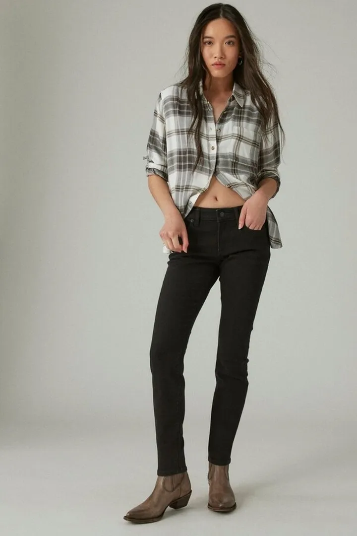 Low Rise Lizzie Skinny