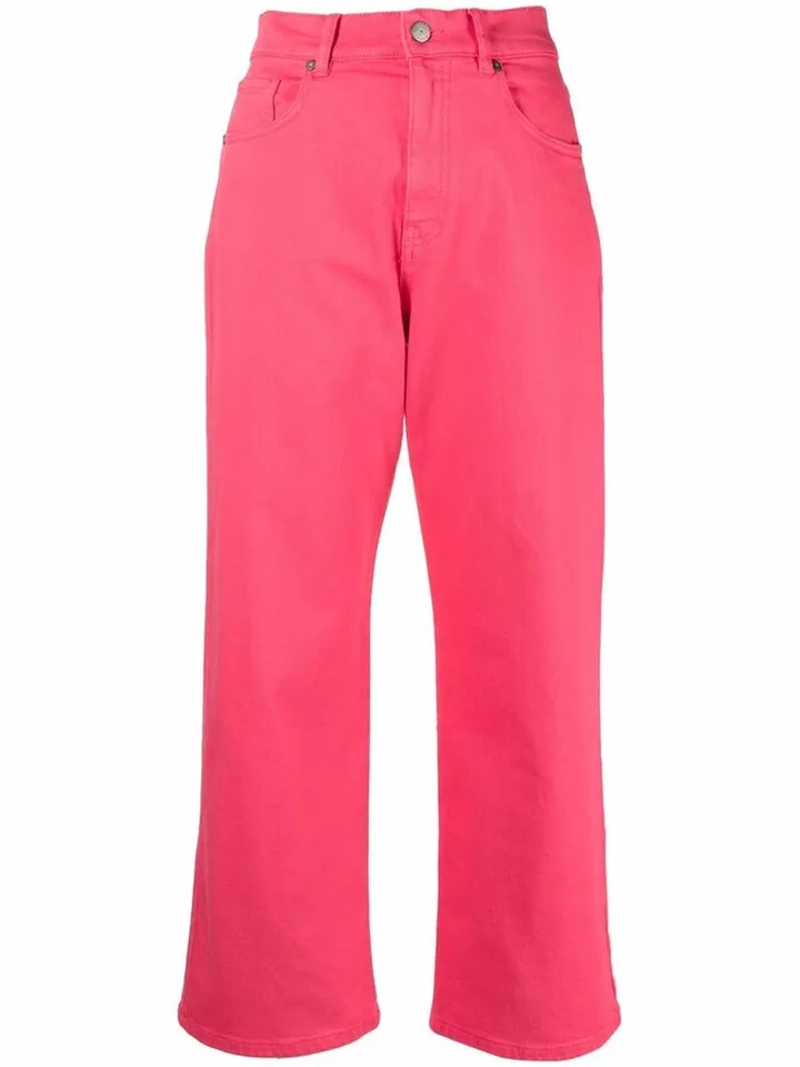 Cabare cropped-leg trousers