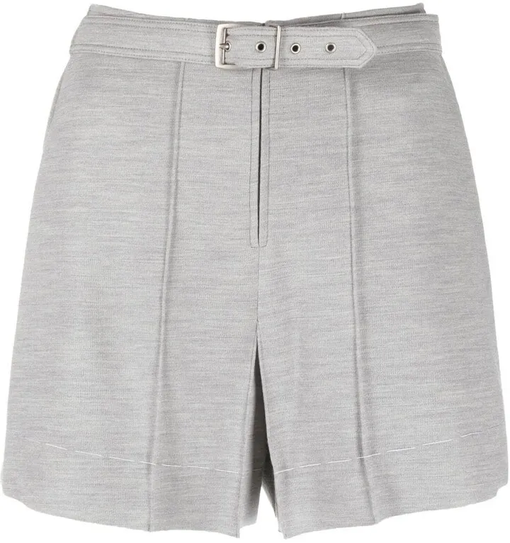 High-Rise Tailored Shorts