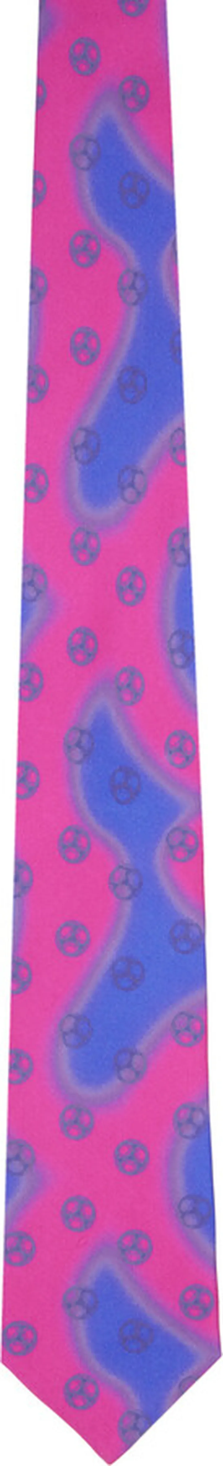 Liberal Youth Ministry Pink & Purple Football Tie
